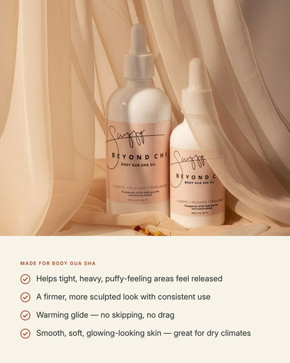 Sangyay x Beyond Chi Body Gua Sha Oil