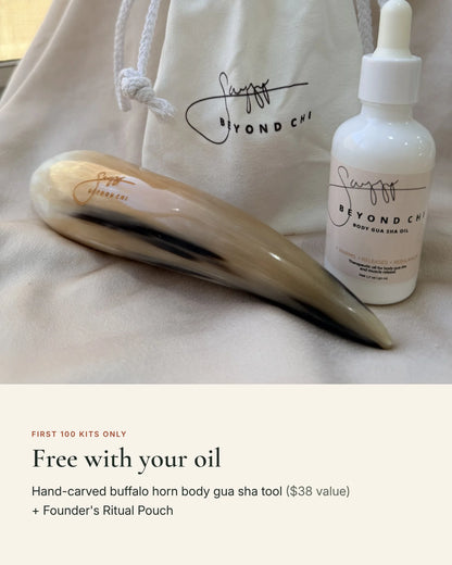 Sangyay x Beyond Chi Body Gua Sha Oil