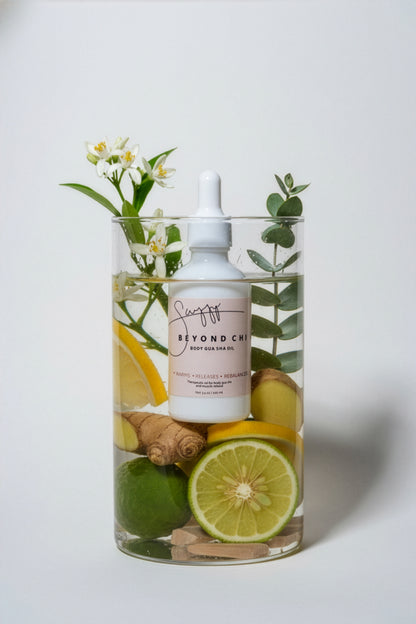 Sangyay x Beyond Chi Body Gua Sha Oil